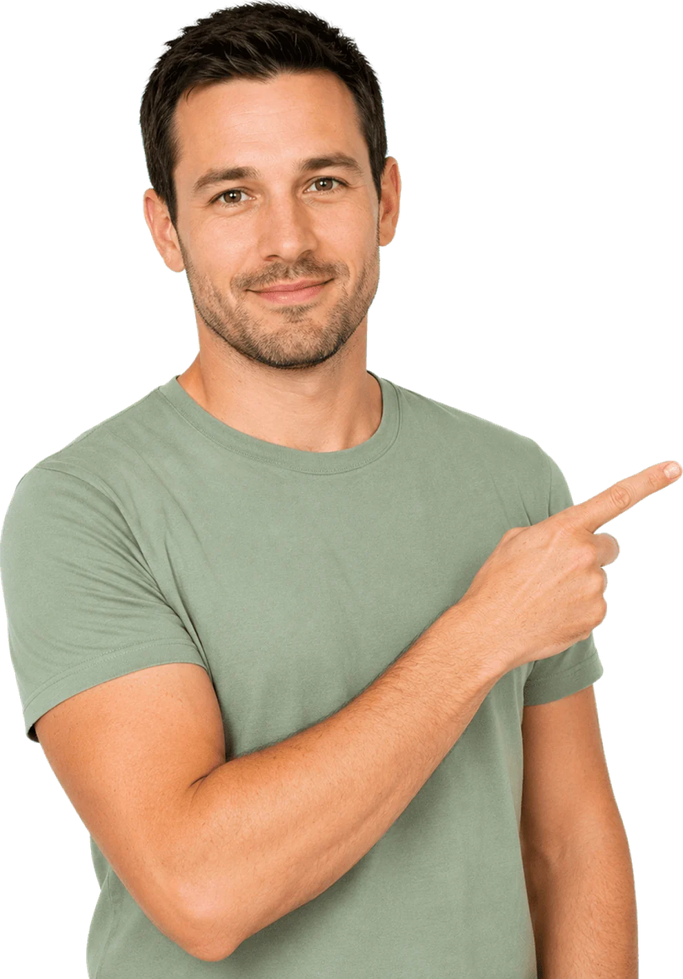 Patient pointing towards the adult ADHD assessment details